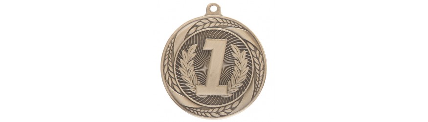 TYPHOON RUNNING ATHLETICS MEDAL 1ST PLACE - 55MM - GOLD TYPHOON RUNNING ATHLETICS MEDAL 1ST PLACE - 55MM - GOLD